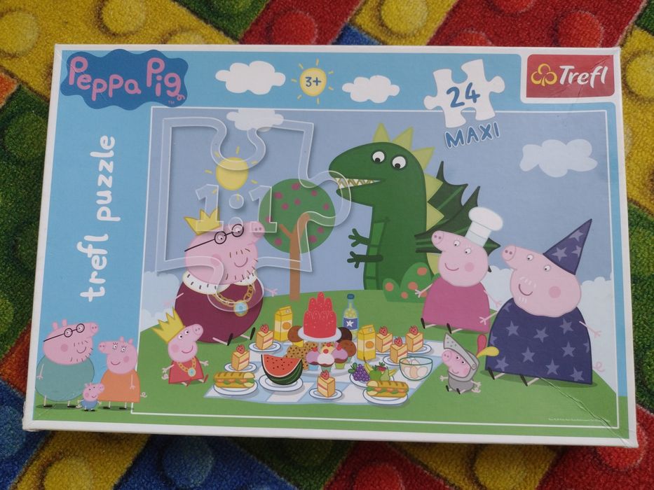 Puzzle Świnka Peppa maxi