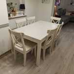 Stół i 6 krzeseł Ikea zestaw