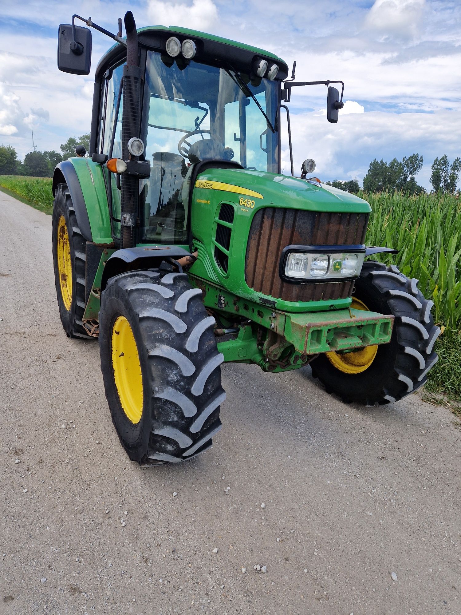 john deere 6430 premium power quad miękka os amortyzowana kabina kabin