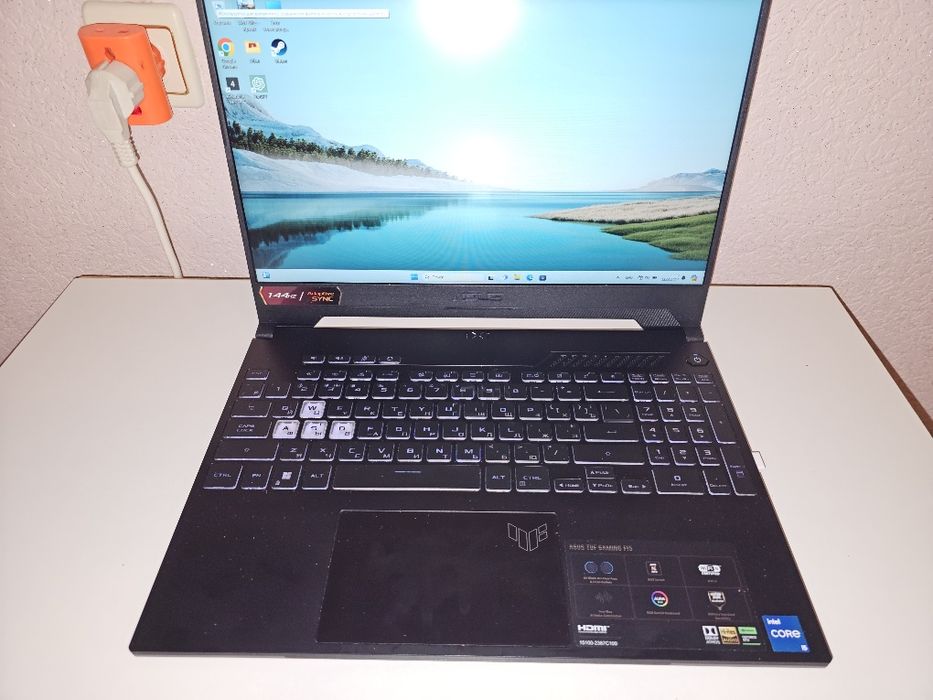 Ноутбук ігровий Asus TUF Gaming F15 FX507ZC4-HN083 Mecha Gray