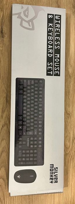 Mysz i klawiatura Silver Monkey
