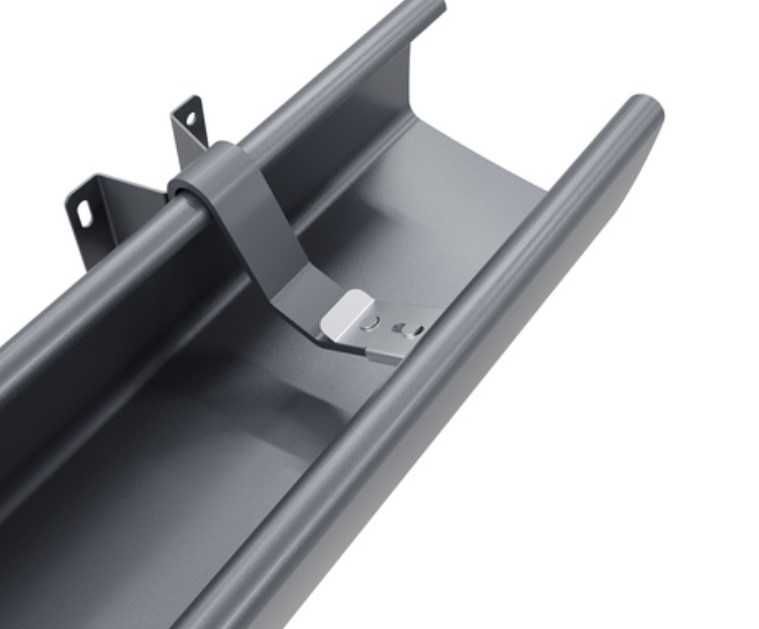 BUDMAT rynny kwadratowe metalowe FLAMINGO IQ 135/80 - 1 m