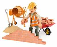 Realizo pequenos serviços de construção civil