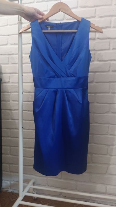 Нарядне синє плаття