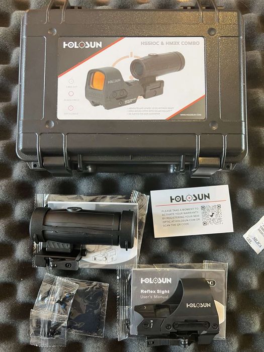 Holosun hs510c  3Х магніфер