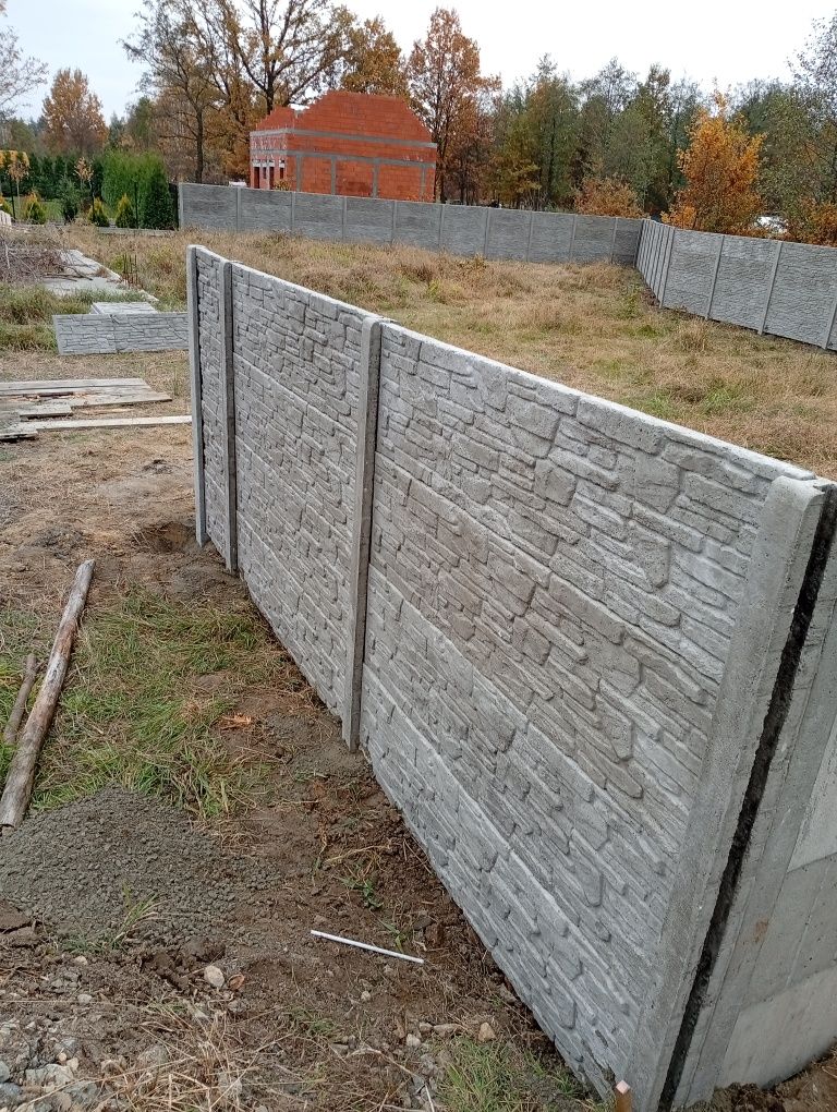 Ogrodzenie betonowe