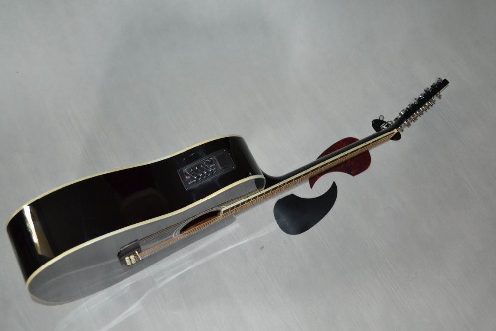 Harley Benton D-200CE BK nowa gitara 12 STRUNOWA - ustawiona!