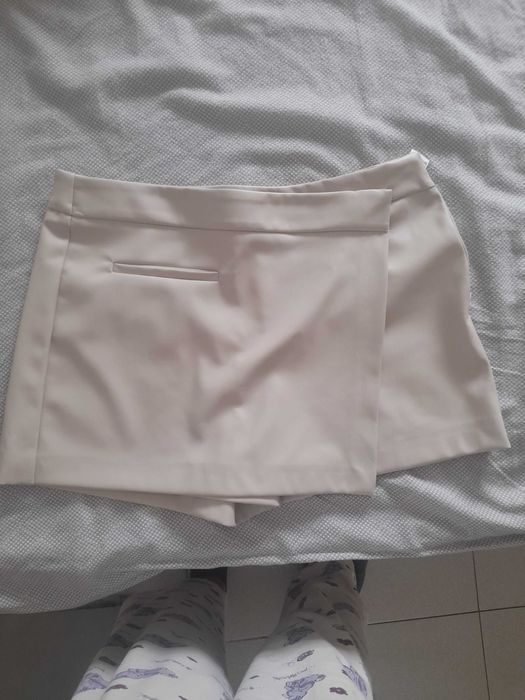 Saia calção creme XL