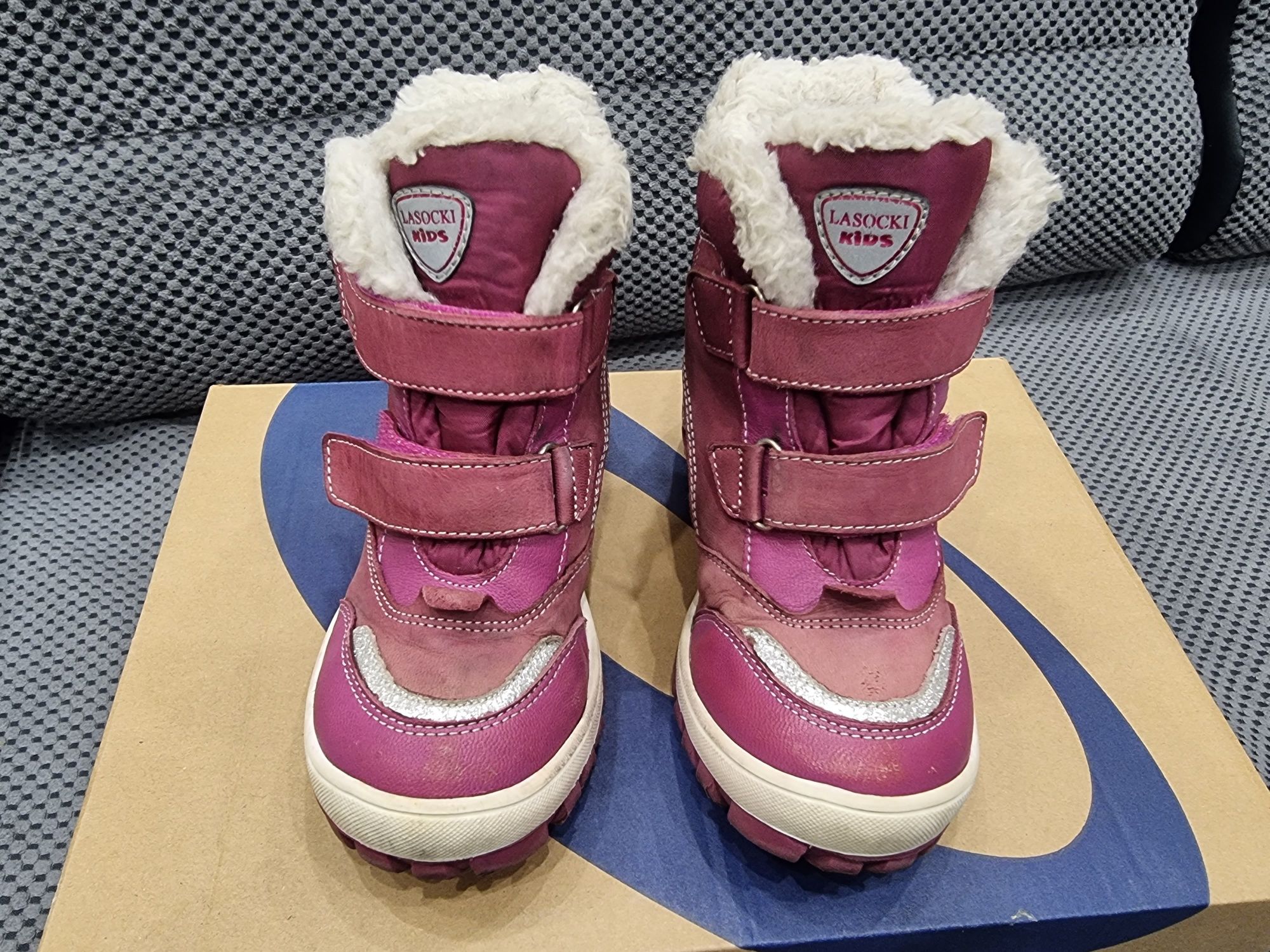 Kozaki Lasocki Kids r28 buty zimowe