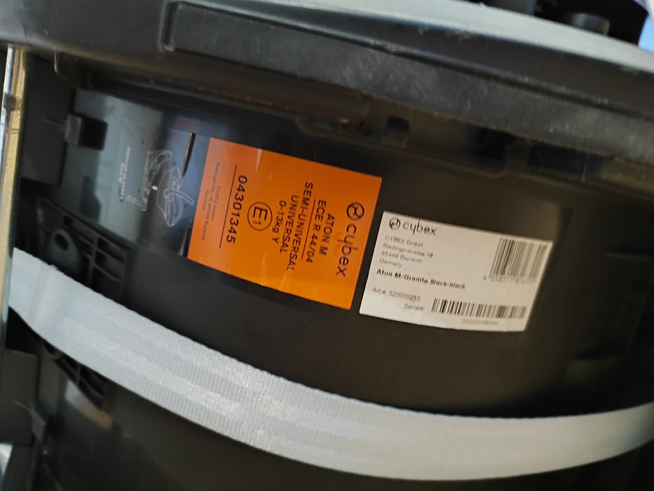 Cybex fotelik/nosidło 0-13 kg Atom M wraz z bazą