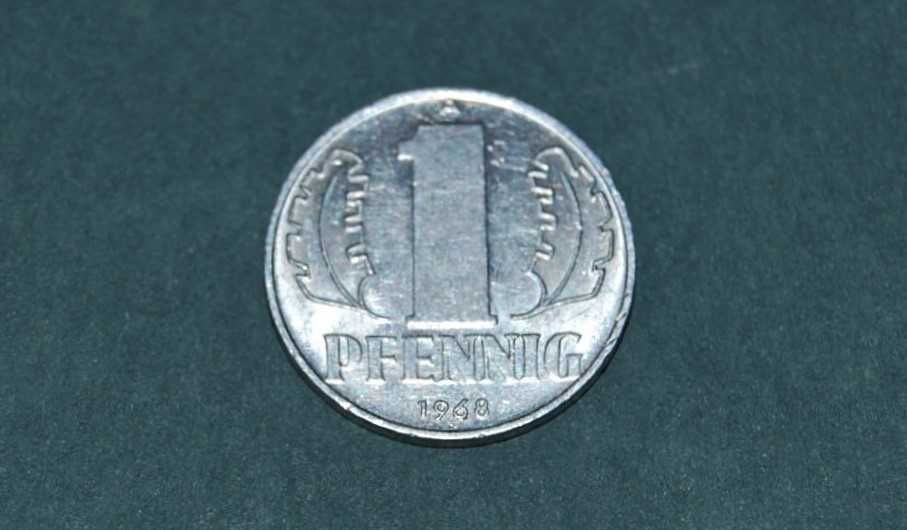 1 Pfennig 1968r Moneta Starocia