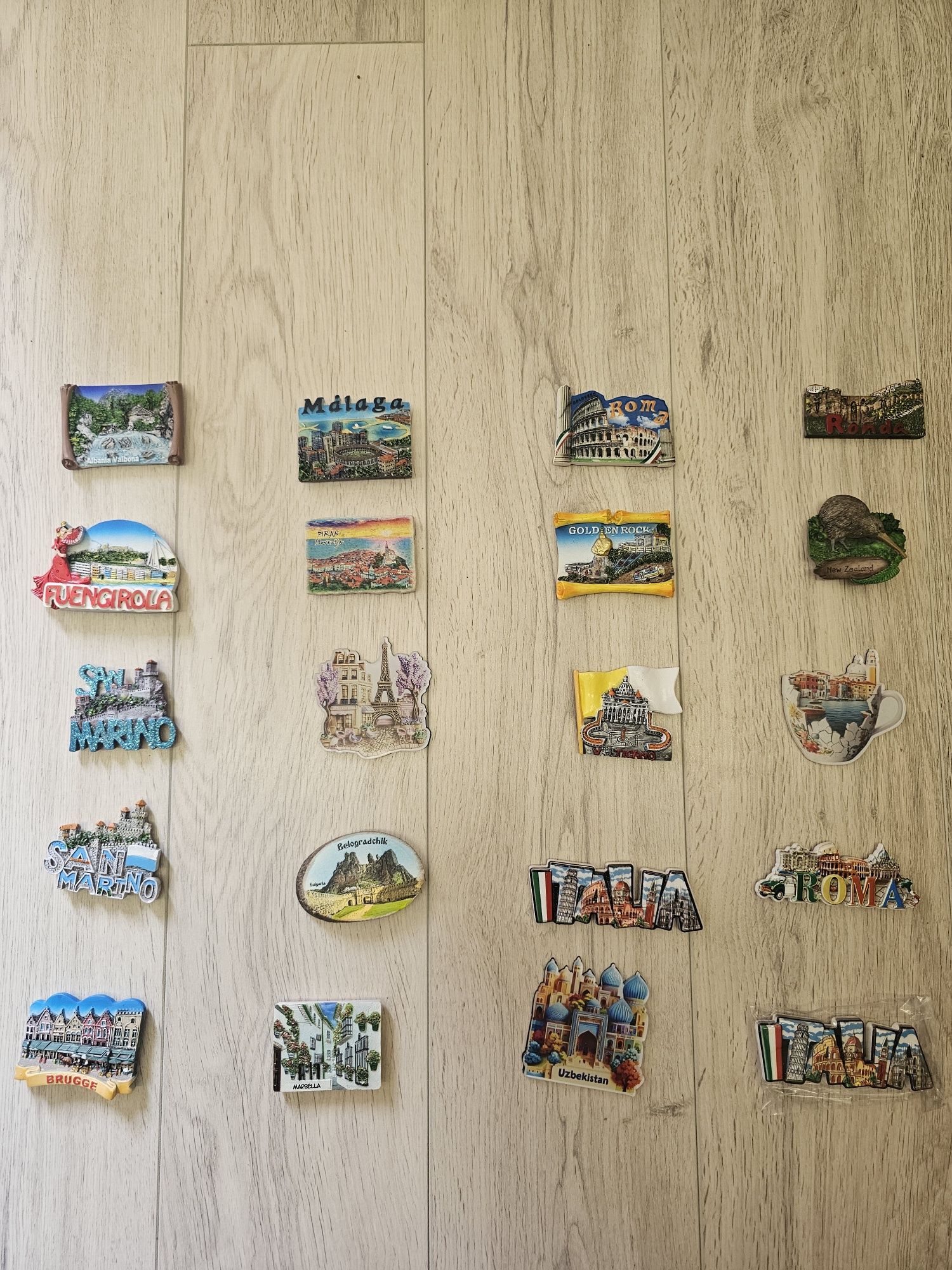 Magnesy na lodówke nowe