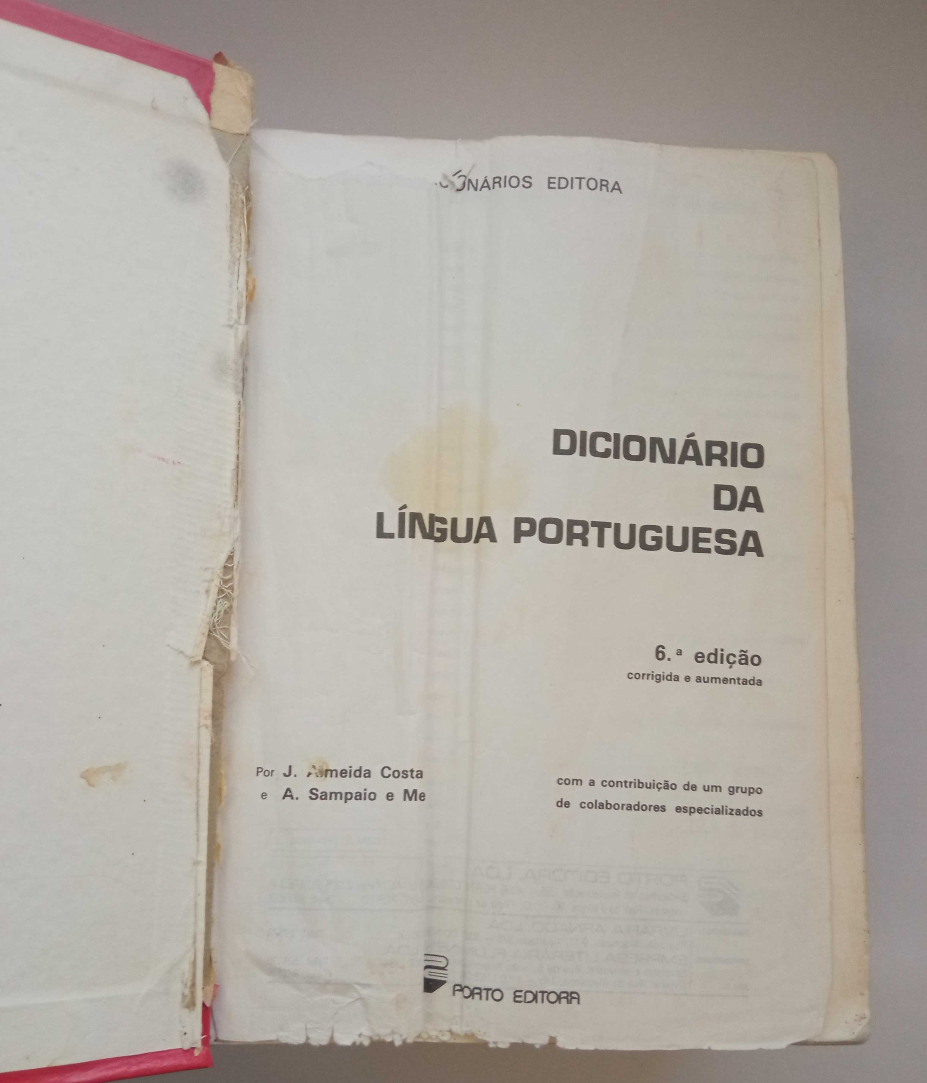 Dicionário da língua Portuguesa