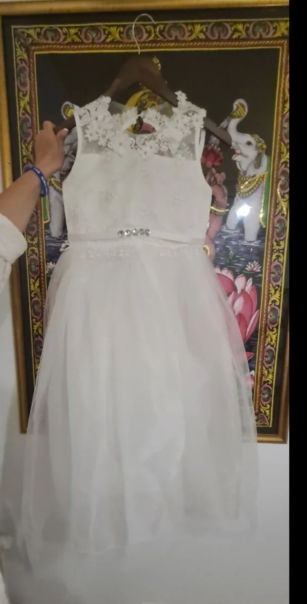 Vestido cerimônia, primeira comunhão, casamento.