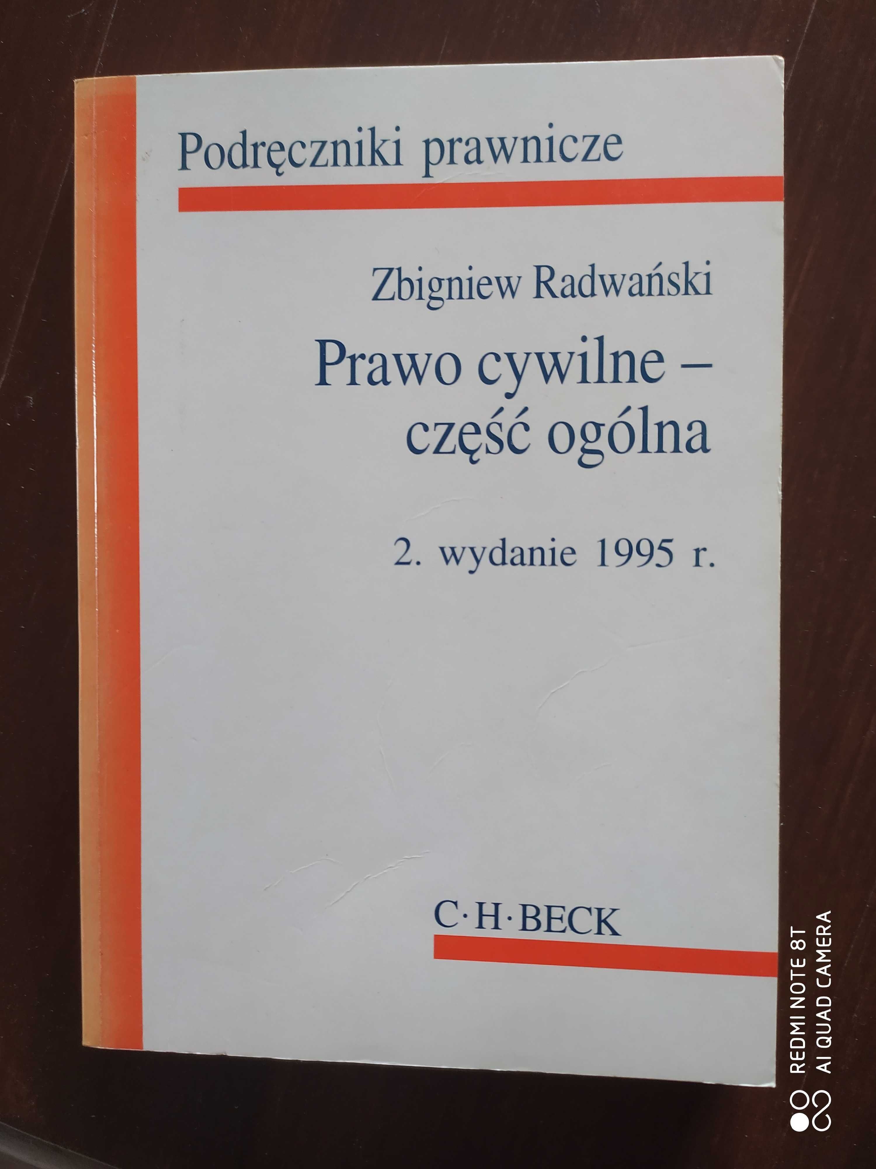 Prawo cywilne. Radwański.