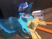 Zestaw hot wheels Atak rekina