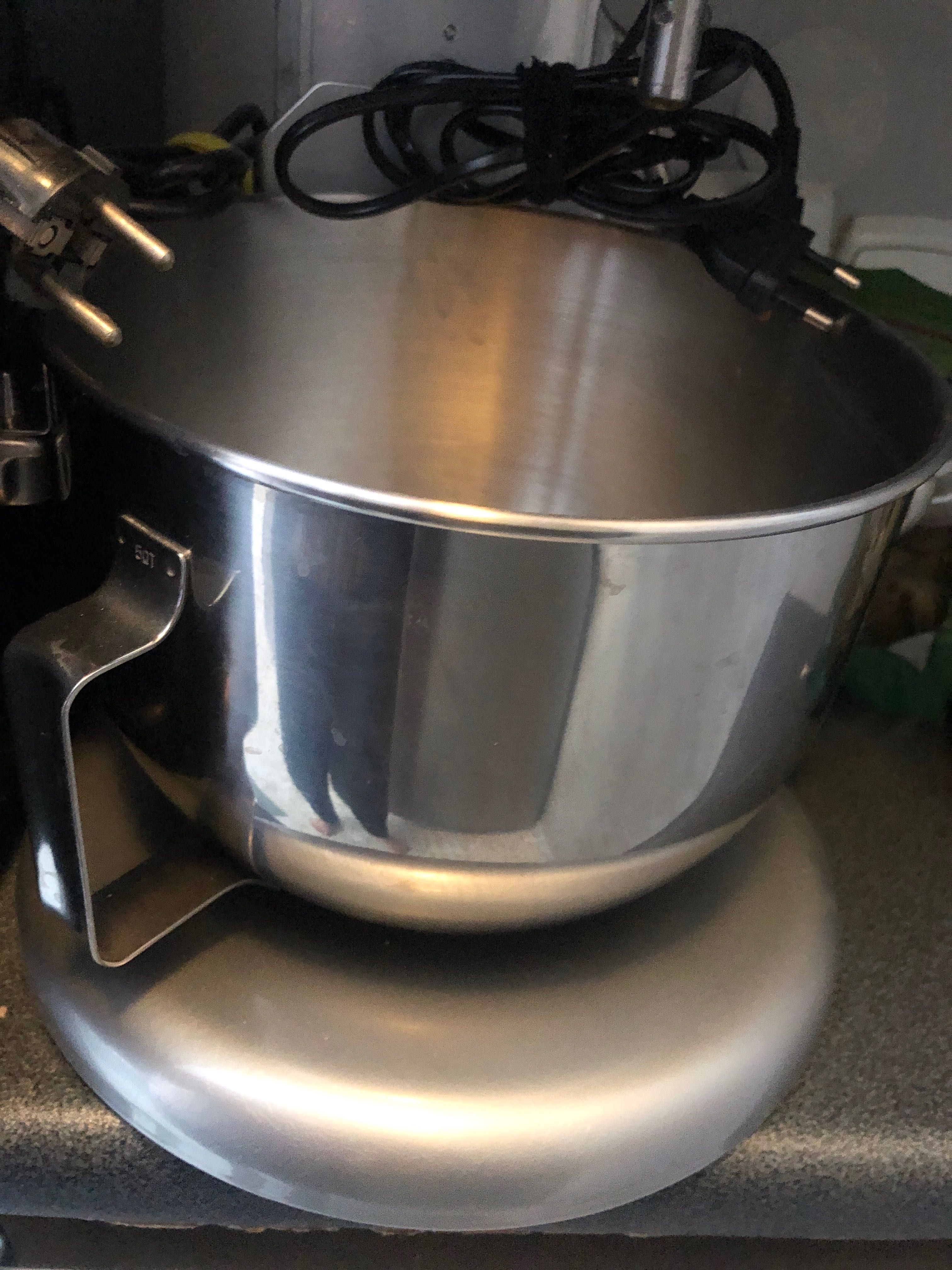 KitchenAid PROFESJONALNY mikser stojący srebrny   6,9 L