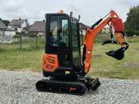 Koparka MiniKoparka 1.8t KUBOTA! Skrętne ramie szybkozłącze OKAZJA!