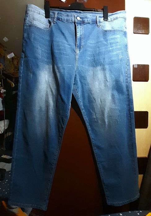 Ого-го какой размерчик новые стрейчевые джинсы большой размер, батал