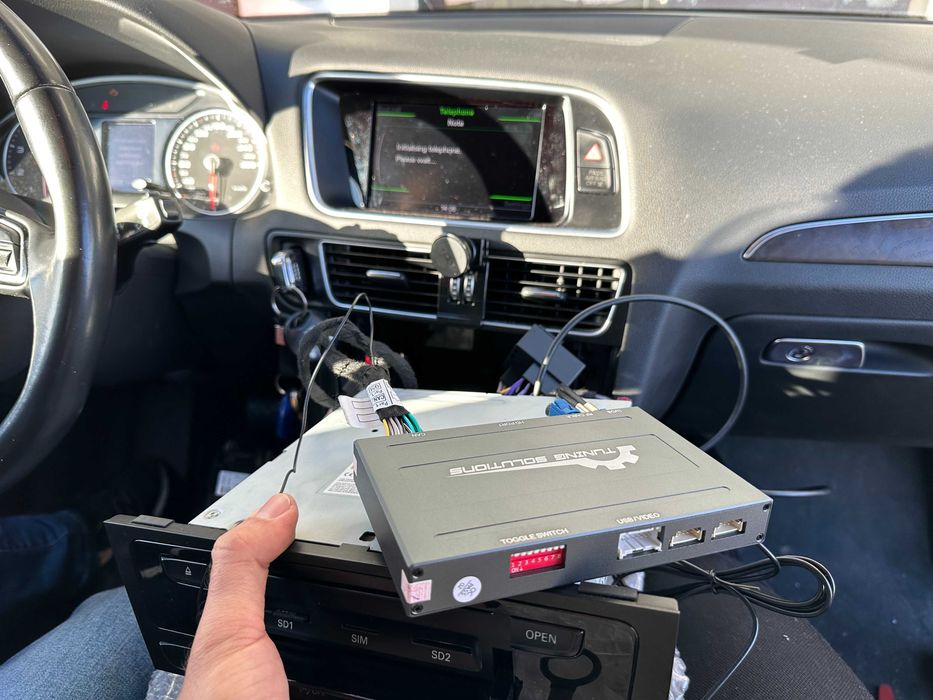 AUDI MMI Q3 A4 A5 A6 A7 Q5 Q7 A8 Box Carplay Android Auto Mapa Youtube