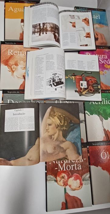 12 Livros da Edicluble - Segredos do Desenho e da Pintura.