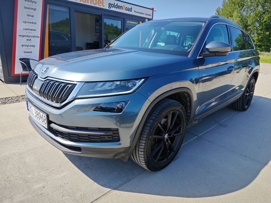 Skoda Kodiaq 2,0 TDI 4X4 190KM skóra navi alu pdc kamera 7 osobowy opłacony