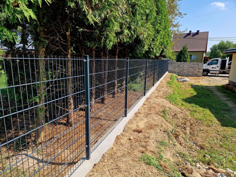 Ogrodzenia panelowe, siatkowe, joniec i inne
