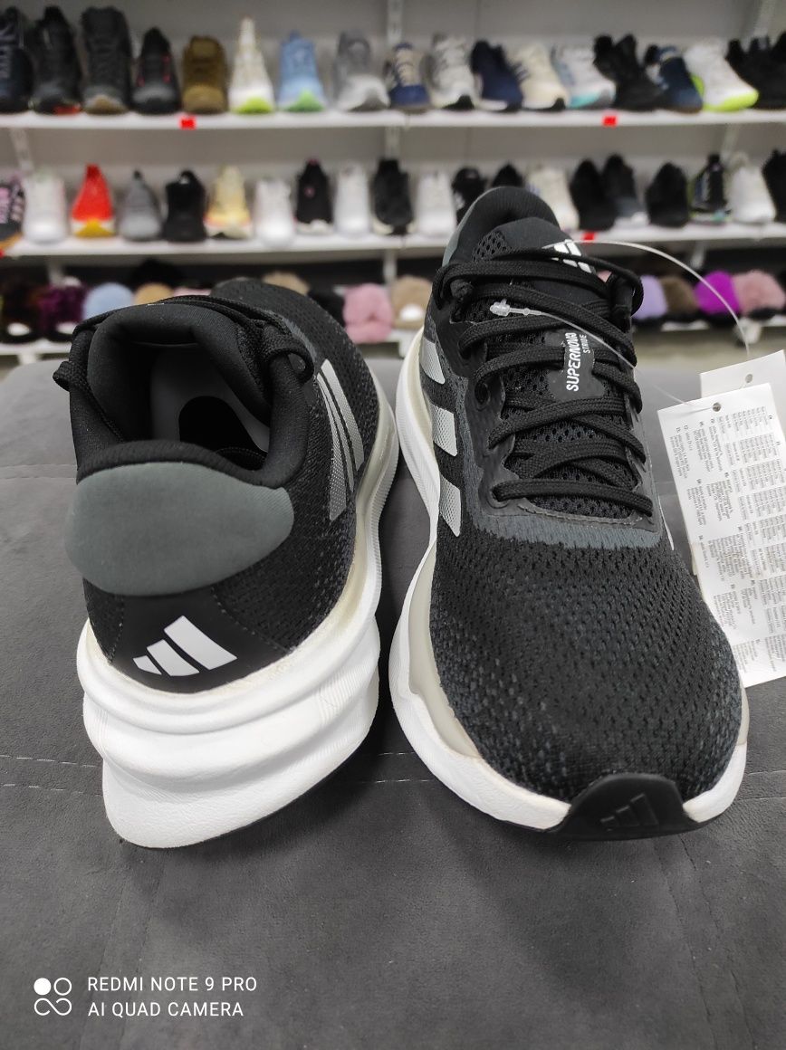 ОРИГІНАЛ 100% Кросівки Adidas Supernova Stride Black IG8317 39 1/3