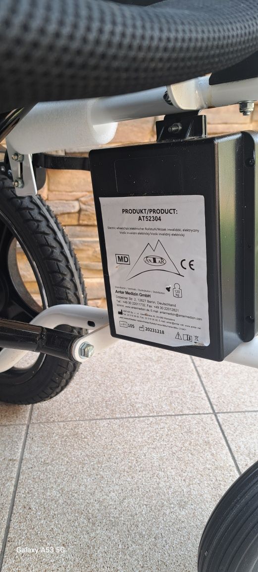 Wózek inwalidzki elektryczny