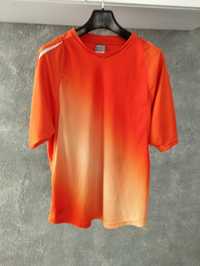 T-shirt, koszulka męska fit dry, pomarańczowa, Nike, L