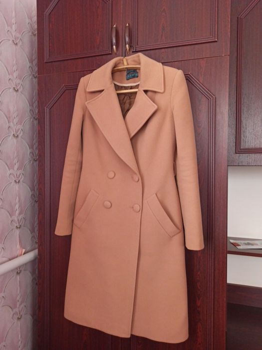 Кемел пальто до -15С шерсть 63%