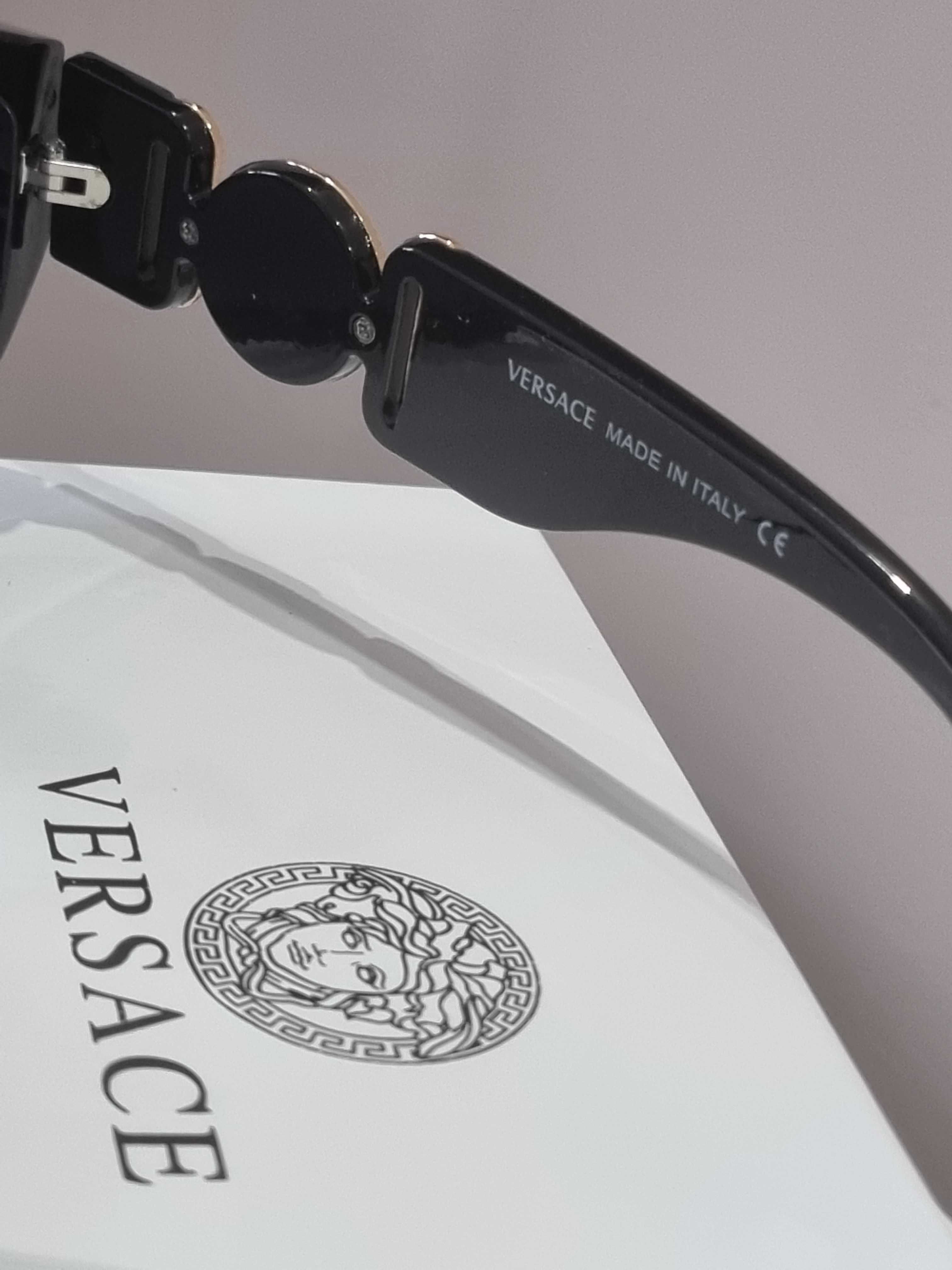 Markowe okulary VERSACE, nowe! Cały zestaw!