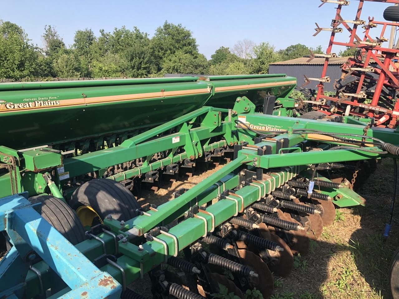 Great PLAINS CHP 2000 , 1500 John Deere грін плей 2000 6м