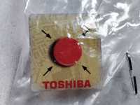 Pin kolekcjonerski wpinka, pins z logo Toshiba