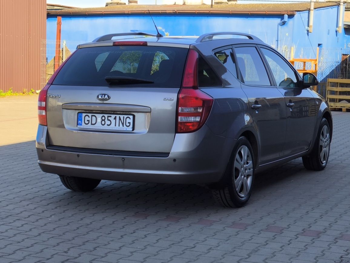 KIA CEE'D SALON POLSKA OPTIMUM 182Tys.Przebie.1.6CRDi 115Km 2008Rok