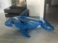 dmuchany delfin do wody ponton