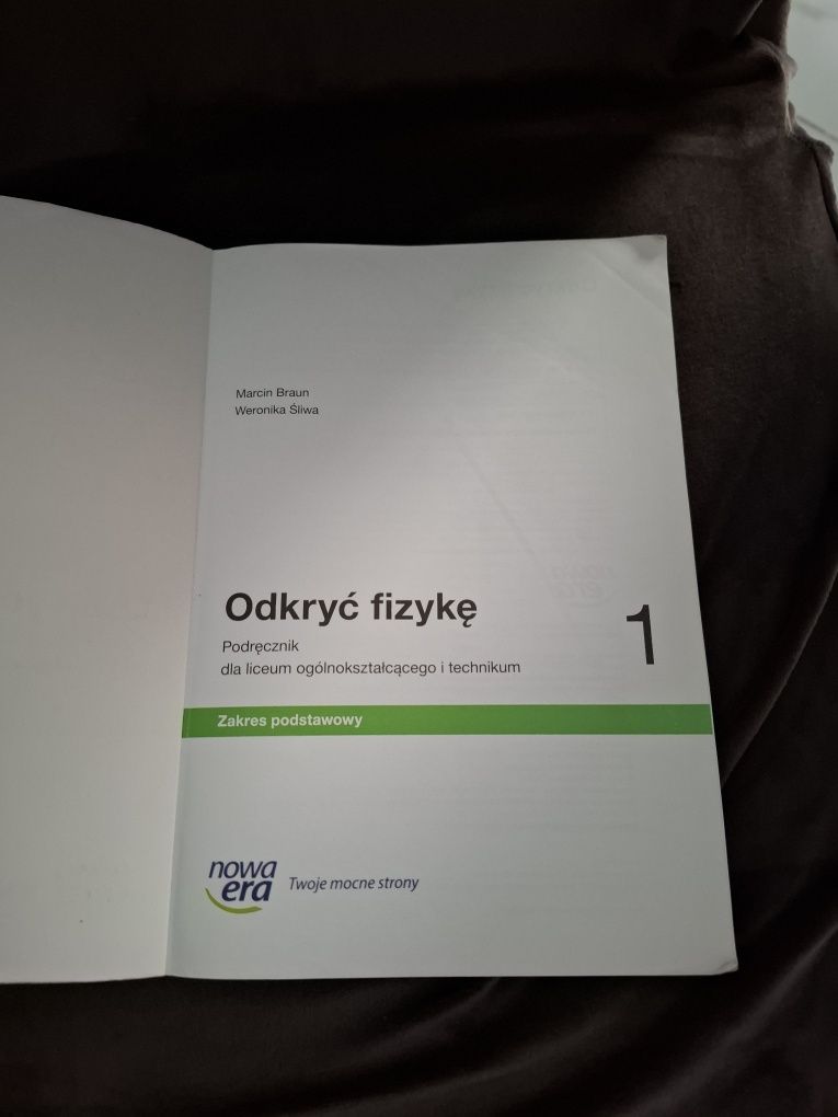 Odkryć fizykę 1. Zakres podstawowy