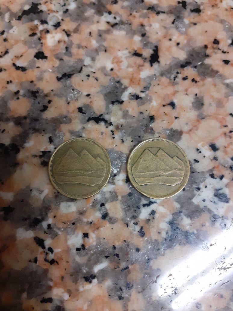 Moedas do Egito, Austrália, Sri Lanka e ilhas Maurícias