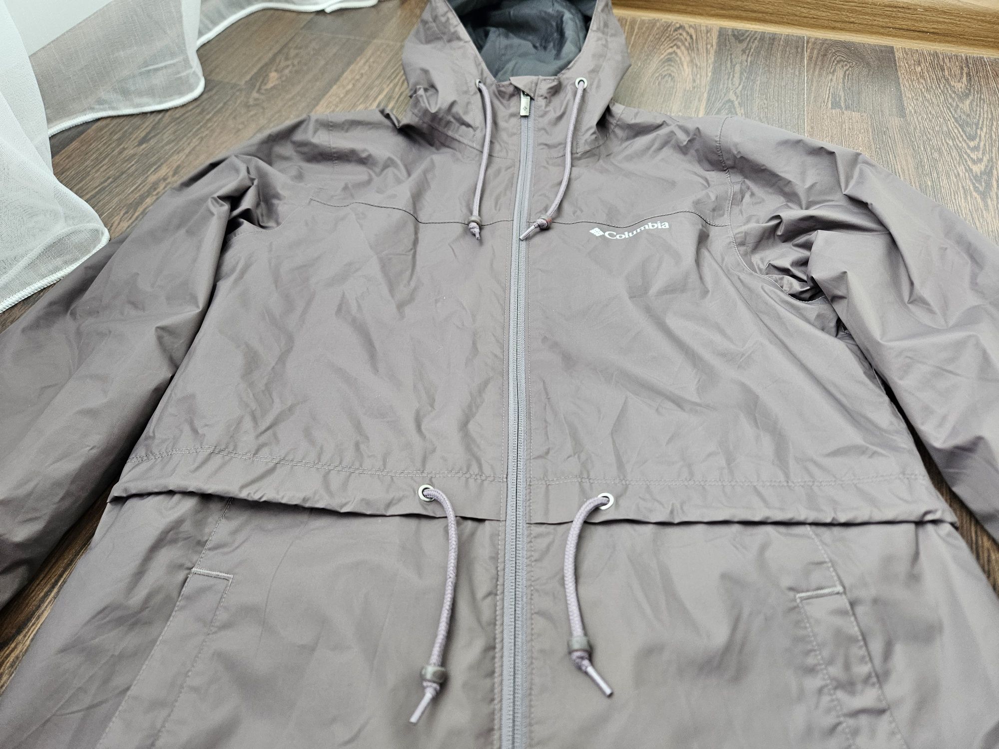 Womens Columbia "Timber Pointe" Casual Omni-Tech Waterproof Long Rain