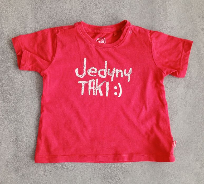 Koszulka Jedyny Taki 68 cm