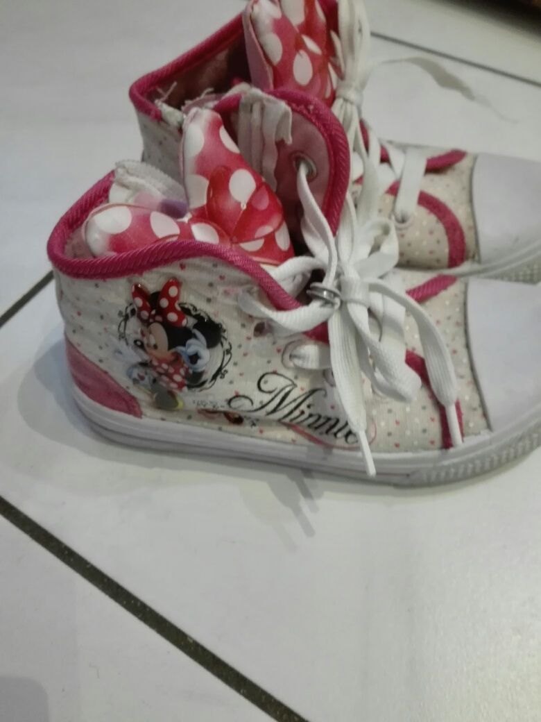 Buty z Myszka Minnie