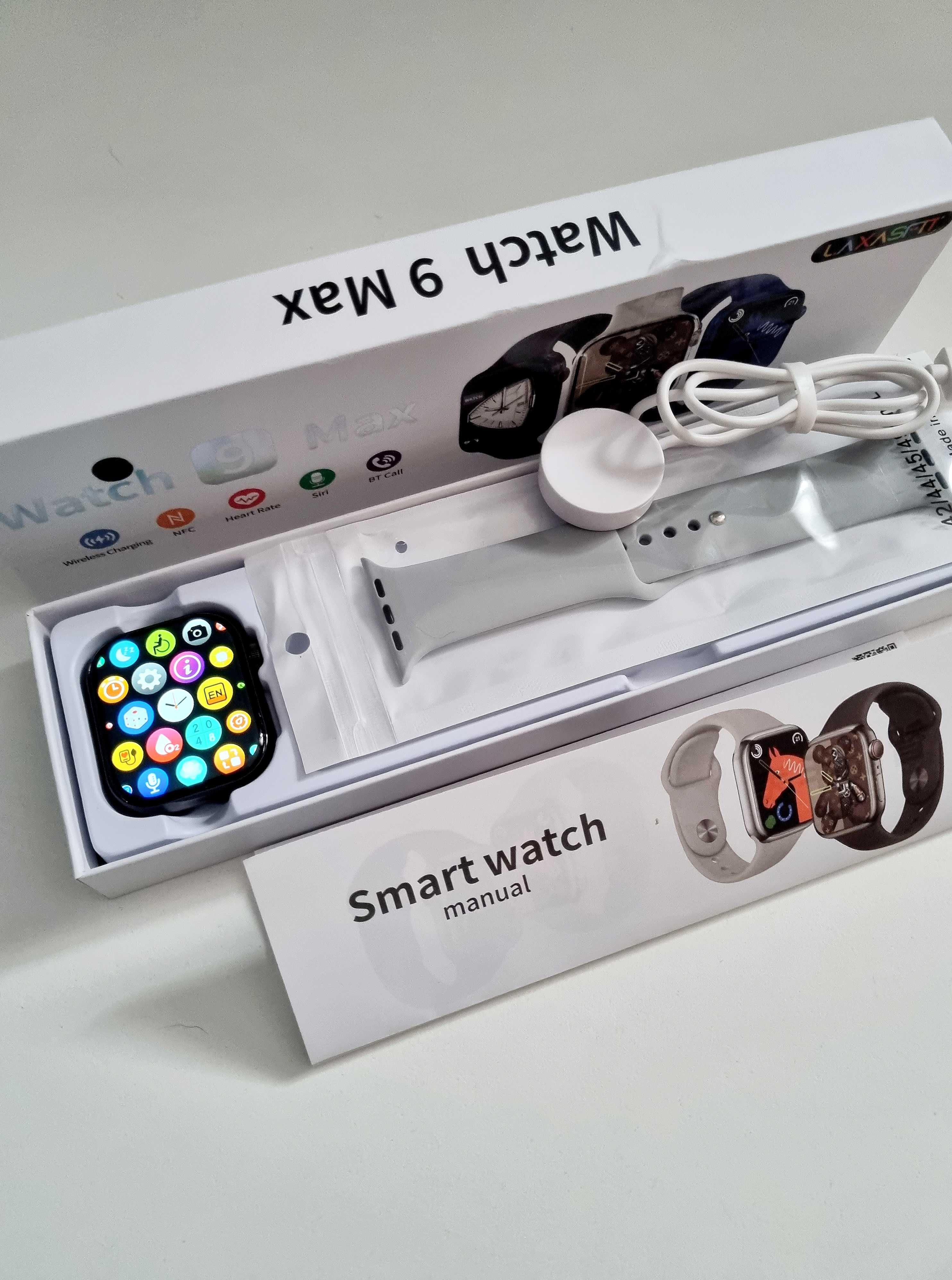 Smartwatch 9 Max szary pasek