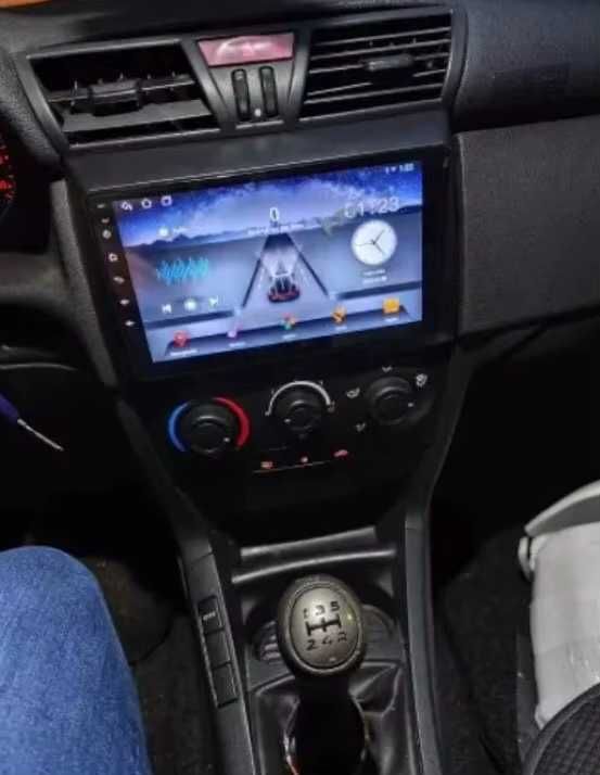 Radio Android 13 Fiat Stilo 2002/2010 gps wifi bluetooth