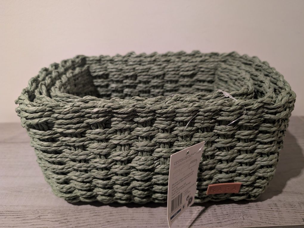 Conjunto 3 Cestos Arrumação NOVOS