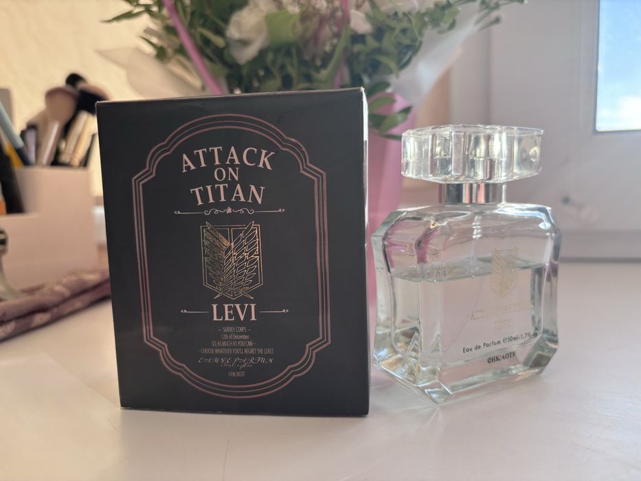 Оригінальні японські парфуми. Пррсонаж Levi. Аніме Attack on titan