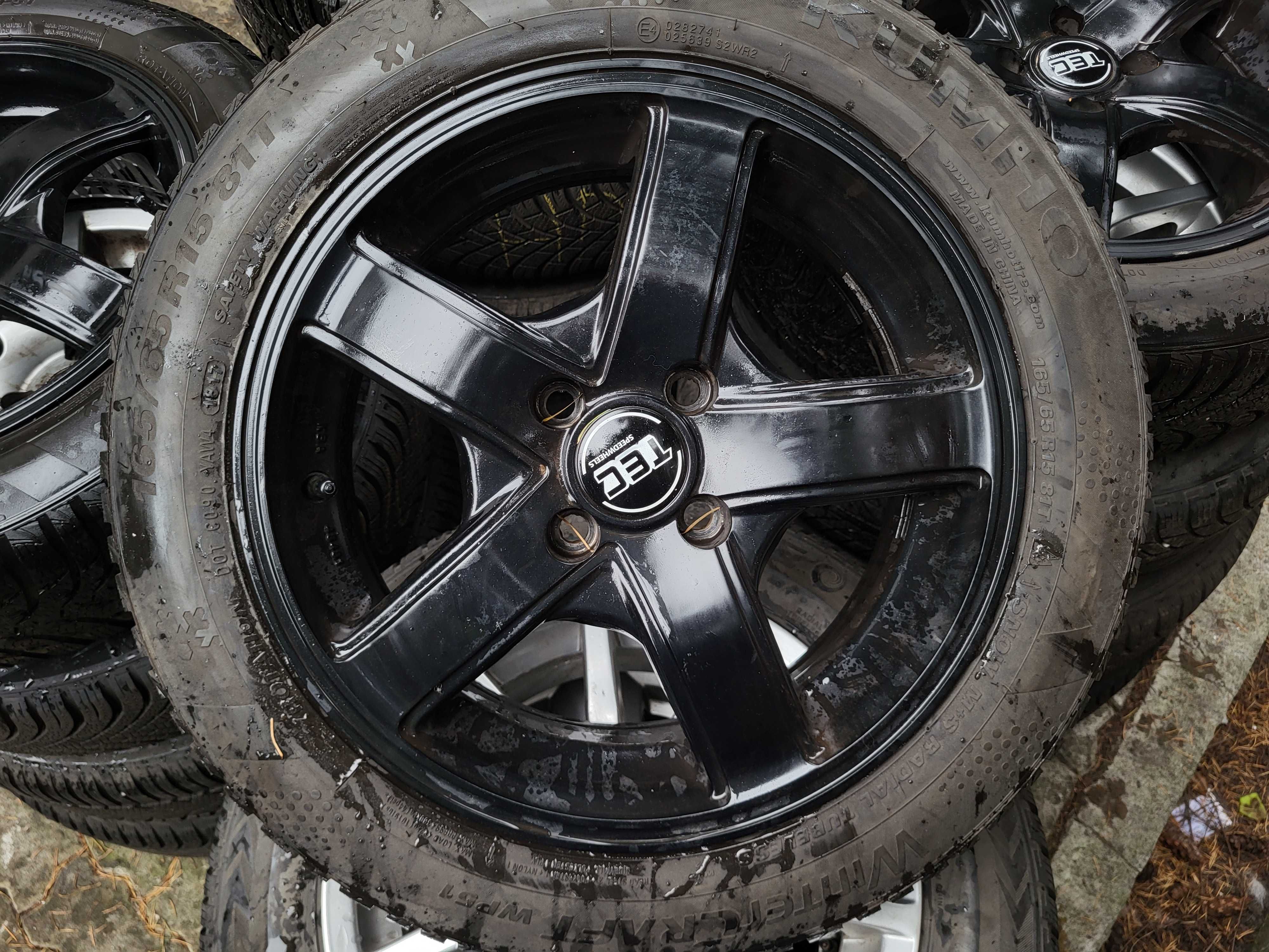 Koła 15" 4x100 Smart ForTwo ForFour Renault Twingo Clio