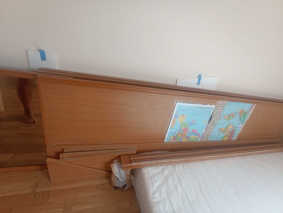 Drzwi przesuwne z prowadnicą 4 szt. 260x68 Cena obejmuje wszystkie