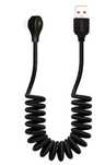 Kabel spiralny USB na USB C rozciągliwy do 1.5m IZHOI