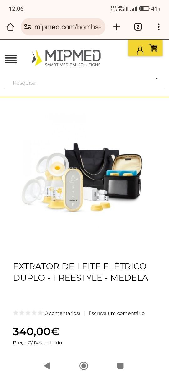 medela bomba tira leite dupla freestyle premium pack