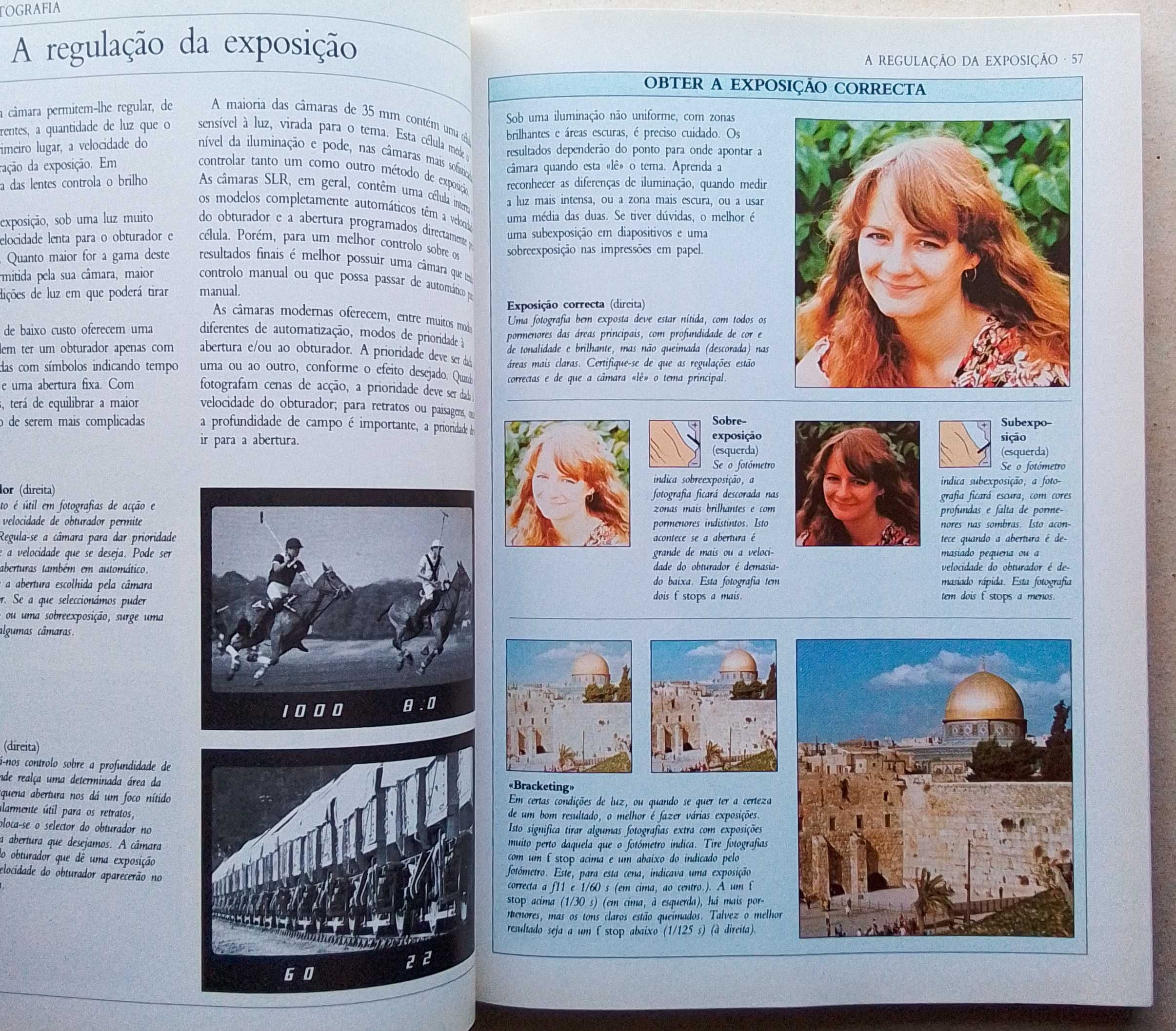 Três livros sobre fotografia